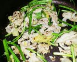 **豚肉とクレソンの塩レモン炒め**作り方3写真