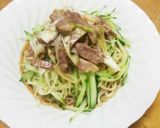 絶品✨ねぎチャーシュー冷やし中華作り方4写真