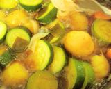 和風♪ズッキーニと愉快な野菜たちの煮込み作り方6写真