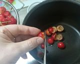 簡単さくらんぼソース。作り方1写真