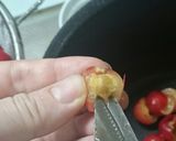 簡単さくらんぼソース。作り方2写真