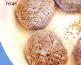基本の☆水切りなし豆腐ハンバーグ作り方6写真