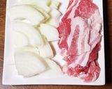 ♡もやしと豚肉のピリ辛中華炒め♡作り方1写真
