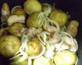 旬♥簡単♥新じゃがと鶏肉のピリッ辛ッ煮作り方3写真