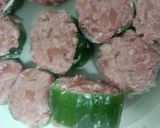 簡単！冷凍豆腐のピーマンの肉詰め作り方9写真