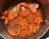 子どもに大人気！型抜きにんじんグラッセ作り方3写真