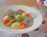 ライスミルクで作る!あさりのチャウダー作り方5写真
