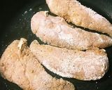 ＊鶏ササミのカリカリハーブ焼き＊作り方4写真