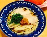朝うどん♬冷たいversion・簡単調理作り方1写真