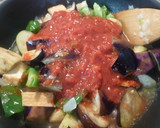 厚揚げと夏野菜のトマトガーリック煮込み♪作り方8写真