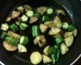 厚揚げと夏野菜のおろしポン酢あえ作り方1写真