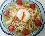 カロリー半分？！冷やし塩ラーメン(^^)作り方6写真