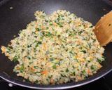 香りのニラチャーハン&大好き生姜焼き弁当作り方6写真