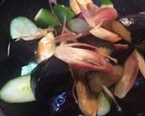 俺流！夏野菜炒め・青じそドレッシング味作り方5写真
