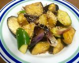 俺流！夏野菜炒め・青じそドレッシング味作り方7写真