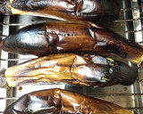 ひんやりおいしい☆焼きなすの白だし浸し作り方2写真