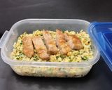 香りのニラチャーハン&大好き生姜焼き弁当作り方8写真