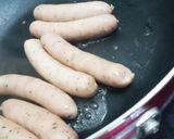 ぷりっぷりのソーセージの焼き方♪作り方2写真