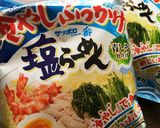 簡単！塩らーめんでなんちゃってジュレー麺作り方1写真