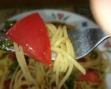【ぐうたら】トマトと大葉のパスタ作り方7写真
