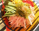 簡単！塩らーめんでなんちゃってジュレー麺作り方7写真