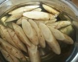 ゴボウと鶏の お酢でさっぱり煮作り方1写真