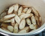 ゴボウと鶏の お酢でさっぱり煮作り方3写真