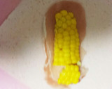 枝豆とうもろこし☆巻くだけ簡単春巻き作り方4写真