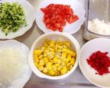 冷やし中華風☆ぶっかけ梅塩ラーメン作り方1写真