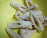 ちくわとしいたけの磯部甘辛炒め作り方1写真