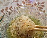 レモンでさっぱり！冷やし塩わさびラーメン作り方4写真