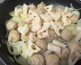肉だんごとお野菜のトマト煮作り方2写真