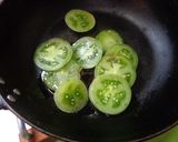 最速の青いトマトのオリーブ油焼き作り方9写真