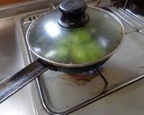 最速の青いトマトのオリーブ油焼き作り方11写真