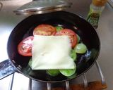 最速の青いトマトのオリーブ油焼き作り方17写真
