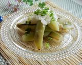 レンジで簡単☆ナスの和風サラダ作り方7写真