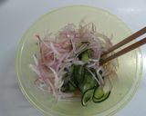 胡瓜と紫玉ねぎ（玉ねぎ）のさっぱりサラダ作り方6写真