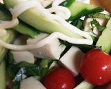 高野豆腐と夏野菜のサラダ作り方4写真
