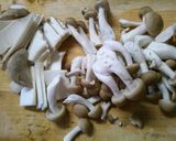 小松菜と しめじ エリンギの胡麻油炒め！作り方1写真