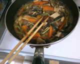 小松菜と しめじ エリンギの胡麻油炒め！作り方6写真