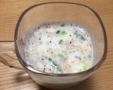 朝食夜食にレンジで☆お一人様ミルクスープ作り方9写真