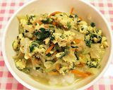離乳食♡うどん入り*野菜たっぷり茶碗蒸し作り方16写真