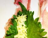 疲労回復！豚と紫蘇とチーズの挟み焼き♡作り方1写真