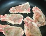 疲労回復！豚と紫蘇とチーズの挟み焼き♡作り方3写真