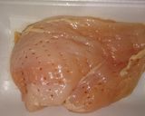 ムネ肉の柔かほんのり甘～いカラアゲ♪作り方1写真