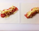大人な感じ〜トマトとチーズの春巻き作り方1写真