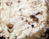 干し椎茸で作るキノコチーズリゾット作り方4写真