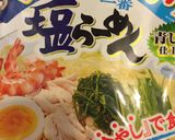 ワカメとキノコの冷やしぶっかけ塩ラーメン作り方3写真