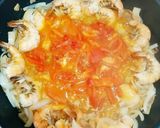 うま味凝縮⭐エビ＆トマトのパスタ♪作り方6写真