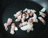 鮪と椎茸のパスタ作り方1写真